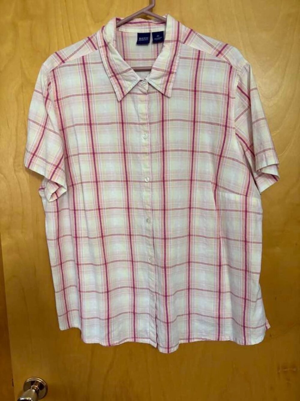 Basic Editions Button Up Blouse